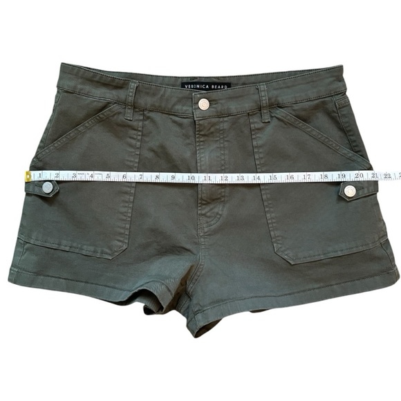 Veronica Beard Lanny Short High Rise Military Inspired Cargo Woman’s Size 32 - Picture 13 of 14